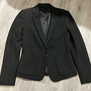 Black fitted blazer Armani Exchange